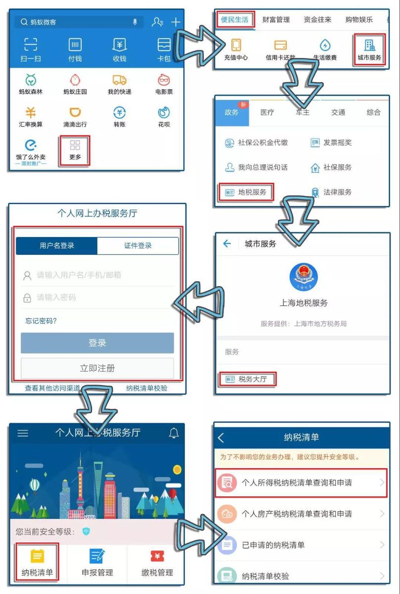 个人纳税清单如何查询？看这里！